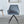 Modern Desk Chair No Wheel, Ergonomic Office Chair Home Office Upholstered Chair, Computer Chair For Bedroom, Reception Room, Living Room With Metal Legs - Blue