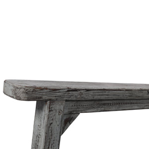 Wooden Oversized Porch Rocker Chair With Wide Seat and Tall Backrest