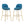 Rio Claro - Indoor Upholstered Barstool (Set of 2)