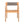 Creative Braided Acacia Wood Outdoor Dining Chairs with Armrests