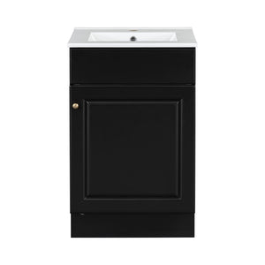 Bathroom Vanity With Sink, Cabinet With Adjustable Shelf