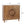 Rustic Hand-Carved Wooden 2-Door Cabinet