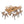 86.61 Inch Oversize Rectangular Waves Dining Table