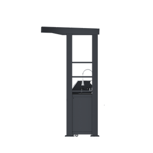 110-Inch Deluxe Stainless Steel Gas Outdoor Kitchen Grill