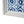 Hanging Sculptures, Modern Wall Art Decor (Set of 2) - White / Blue