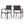 Outdoor Wicker Dining Chair With Water Resistant Cushions (Set of 2) - White / Brown
