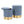 Marla - Contemporary Nesting Ottoman Set