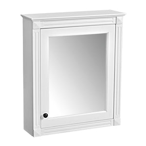 Wall Mounted Bathroom Storage Cabinet With Mirror, Medicine Cabinet With Height Adjustable Shelf