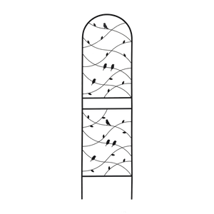 2 Pack Metal Garden Trellis 71" x 19.7" Rustproof Outdoor Plant Support