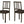 Dining Chair, Side, Upholstered For Dining Room, Transitional (Set of 2) - Brown