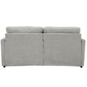 Cozy Upholstered Cushion Loveseat Sofa For Living Room