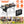 Foldable Camping Table Collapsible Picnic Aluminum Alloy Grill Stand BBQ Table with 66LBS Max Load Adjustable Height 2 Side Wing Trays Storage Net