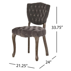KD Tufted Chair (Set of 2)