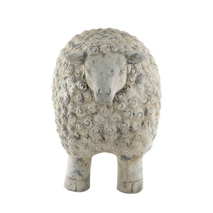 25.5x13x18" Magnesium Sheep Figurine with Weathered Finish