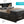 Modern Design Storage Bed With Bookcase Headboard