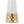 Penelope 22' Contemporary Ceramic Table Lamp with White & Gold Ceramic Body and White Shade