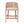Casual Handcrafted Rattan Counter Stool