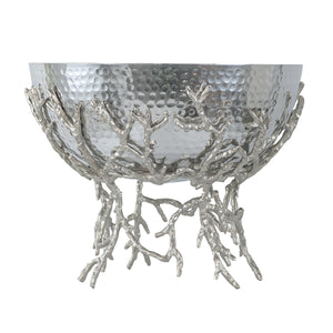 Evergreen Decor Aluminum Decorative Bowl