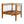 Acacia Wood Outdoor Club Chair with Handwoven Rope Accents & Curved Backrest