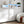 65.35in Wall Mounted Floating TV Stand with 20 Color LEDs and Charging Station