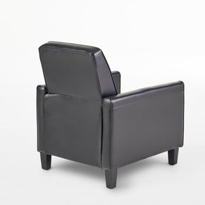 Upholstered Push Back Recliner Chair For Living Room