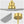 Indoor Ceiling Fan Without Light 3 Solid Wood Blades Remote Control Reversible Dc Motor - Gold