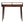 Elevated Chestnut Console Table, 2-Drawers, Nordic Legs