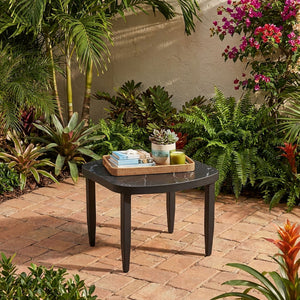 Outdoor Elegance Table, Rounded Corners
