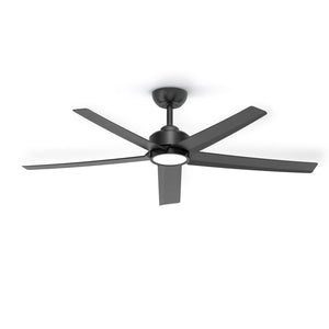 52 Inch Ceiling Fans with Lights, Large Air Volume Ceiling Fans with Reversible Quiet DC Motor and Remote