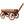 Wood Wagon Flower Planter Pot Stand With Wheels