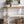 Distressed Wood Shelf Tray, French Country Console Table - Brown / Antique White