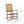 Muse Outdoor Acacia Rocking Chair With Slat Design - Teak