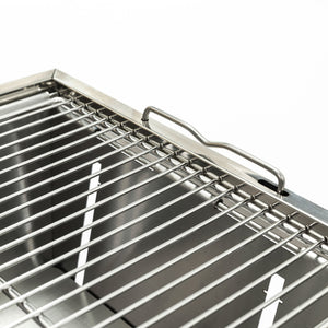 Folded Portable BBQ Outdoor Charcoal Barbecue Set