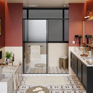 Spacious 60x72 Inch Frameless Shower Door