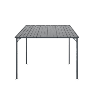 Outdoor Pergola, 10' x 10' Hardtop Gazebo for Yard