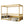 Twin Size Canopy Bed Frame with Guardrails for Kids