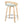 Grotto - Contemporary Fixed Height Counter Stool & Swivel, Round Footrest (Set of 2)