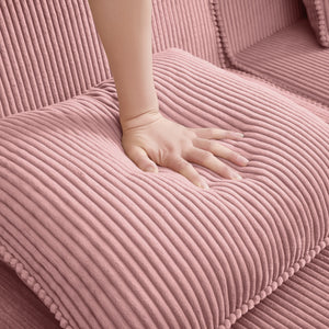 Modular 4 Seat Boneless Sofa, Cloud Sectional Couch