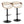 Curvo - Mid Century Modern Adjustable Barstool With Swivel & Rounded T Footrest (Set of 2)