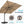 Round Cantilever Patio Umbrella With 360 Rotation & Infinite Tilt Adjustment