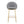Celano Indoor Metal Upholstered Barstool Set of 2