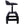 Pneumatic 360 Degree Swivel Stool, Mechanics Rolling Creeper Seat, Heavy Duty Mechanics Stool