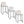 Fuji - Contemporary Modern Elegance, High Back Counter Stool