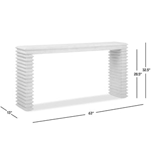 Veda - Geometric Waterfall Table