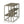 Padena Metal Frame Wood Living Room Chairside Table with Shelf