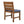U_STYLE Farmhouse 5-Piece Outdoor Patio Dining Set with Adjustable Legs