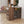 Kitchen Sideboard, Small Countertop Organizer with Sliding Glass Doors and Drawers
