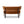 Jared Roll Arm Tufted Bench Settee, Burnt