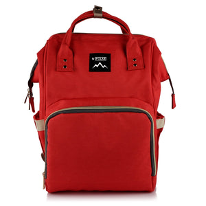 Mummy Diaper Bag Backpack Water-Resistant Large Capacity Travel Nappy Backpack Baby Nursing Handbag for Mom Dad Baby Care