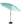 Aluminium 10ft 3 Tier Auto-Tilt Outdoor Patio Umbrella - Light Green
